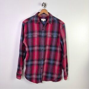 Aritzia | Golden by TNA Plaid Flannel Button Down Shirt